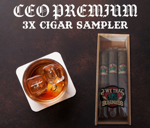 CEO PREMIUM 3-CIGAR SAMPLER