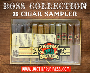 Boss Collection Sampler (25-Pack) in a Gold Foil Box